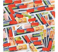 Fruit Ice Lollies 40ml - Refreshing Frozen Treats with Real Fruit Flavours - Ideal for Kids & Summer Snacking - Individually Wrapped Frozen Lollies (20 x Lollies)