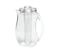 Fruit Infusion Pitcher Jug 2L Acrylic with Removable Tube Clear Flavoured Water