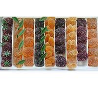 Fruit Jellies 2.2 Lbs, Flavours (Strawberry, pear, Black Cherry, Pineapple, Raspberry, Apricot, Orange, Mango, Blackcurrant),Gluten Free,no preservatives,no Colouring and no Artificial Flavours.