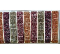 Fruit Jellies 2 Lbs,Flavours (lemon, apricot, strawberry, blackcurrant, pear), gluten free, preservative free, no artificial colours or flavours.