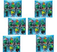 Fruit Jelly Fun Shapes - Assorted Flavors - 66g - Perfect for Kids, Parties & Gifting - Vld (6 x cards, Ocean Jellies)