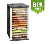 Fruit Jerky 14 dehydrator 1000W 30 to 70 °C 14 shelves timer LC display