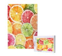 Fruit Jigsaw Puzzles for Adults 500 Piece, Summer Puzzles for Adults Wooden, Funny/Difficult/Impossible/Challenging Decompression Games, As a Birthday for Women and Men ML-750