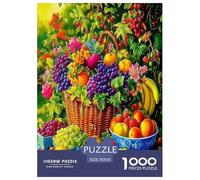 Fruit Jigsaw Puzzles Puzzle for Adults Kids. 1000 Piece Great Gifts Challenge Toy Educational Game Home Decoration for Adults& Kids Age 14 Years Up 70x50cm/1000pcs