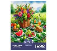 Fruit Jigsaw Puzzles Puzzle for Adults Kids. 1000 Piece Whimsical Challenge Toy Educational Games Home Decoration for Educational Games Gifts 70x50cm/1000pcs