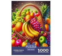 Fruit Jigsaw Puzzles Puzzles for Adults Kids. 1000 Piece Great Gifts Challenge Toy Educational Game Home Decoration for Adults& Kids Age 14 Years Up 70x50cm/1000pcs