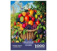 Fruit Jigsaw Puzzles Puzzles for Adults Kids. 1000 Pieces Impossible Challenge Toy Educational Games Home Decoration for Adults& Kids Age 14 Years Up 38x26cm/1000pcs