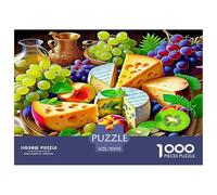Fruit Jigsaw Puzzles Puzzles for Adults Kids. 1000 Pieces Whimsical Challenge Toy Educational Game Home Decoration for Adults& Kids Age 14 Years Up 70x50cm/1000pcs