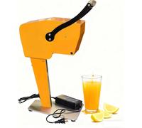 Fruit Juice Extractor with Corer & Dual Blades, High-Efficiency Juicing Machine - No Peeling Required for Quick Juice Preparation