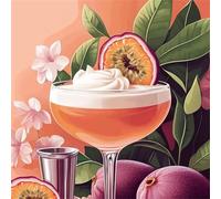 Fruit Juice Flower 60 Piece Jigsaw Puzzles for Adults, Colourful, Fun, Challenging and Brainteasing Adults jigsaw puzzles 60 Pieces, Beautiful Decoration Puzzle