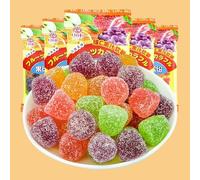 Fruit Juice Fudge,Grape Apple Orange soft candy,Gummy candy,healthy and nutritious candy,snack food,instant dessert,delicious snack gift,Sweets Gifts (30 bags)