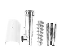 Fruit Juicer Strainer - 9.06x4.72x6.57in Meat Grinder Attachment, Durable Screw Shaft, Filter Sleeve, Practical Baffle | Tomato Mixer Accessory for Kitchen Appliances Home Cooking Food Preparation