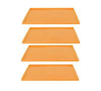 Fruit Leather Trays For Dehydrator, Silicone Dehydrator Sheets 12.2 X 10.2 X 0.35in 4Pcs Food Grade Silicone Prevent Sticking Dehydrator Sheets For Fruit Rolls, Fruit Leathers,