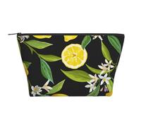 Fruit Lemon Pattern, Toiletry Pouch Makeup Bag Cosmetic Bag Portable Travel Toiletry Bag