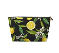 Fruit Lemon Pattern, Toiletry Pouch Makeup Bag Cosmetic Bag Portable Travel Toiletry Bag