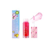 Fruit Lip Oil Jelly Moisturizing Lip Plumping Glass Makeup Sexy Lip Gloss Lip Tinted Lip Care Moisturizing Clear Cute Lip Gloss Dead Skin Removal Fade Lip Lines Liquid Lip Balm (Dragon Fruit)