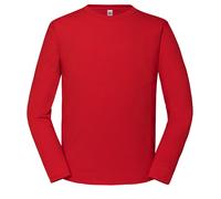 Fruit Loom Iconic 195 Premium Long Sleeve Tee T-Shirt XS - 5XL