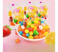 Fruit mixed flavor gummy candies,Preserved fruits,Sour Sweets,Healthy snacks,Wedding sugar,Confectionery,Leisure food,Vegetarian,Rainbow candies,Desserts,Delicious Chinese snack gifts (255g)