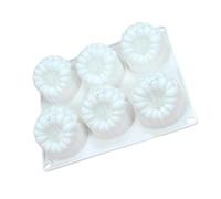 Fruit Molds Silicone for Desserts - 6 Cavity Non-stick Food Grade Raspberry Mould | Silicone Cake Molds,for Chocolates Candies Jellies Puddings Baking Making Treats Snacks Sweets Kitchen Birthdays Par