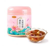 Fruit Nut Lotus Root Powder 500g - Pure Starch With Chia Seeds & Nuts, Healthy Breakfast Meal Replacement, Easy To Prepare