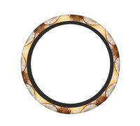 fruit of coconut Printed Elastic Protective Cover Steering Wheel Trim Cover Suitable For SUVs And Trucks