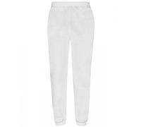 Fruit Of Loom Classic 80 20 Elasticated Sweatpants Fruit Of The Loom White M