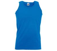 Fruit of The Loom 100% Cotton Sleeveless Vest Valueweight 3 or 5 Pack New