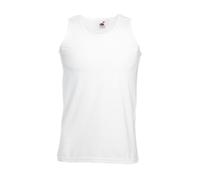 Fruit of The Loom 100% Cotton Sleeveless Vest Valueweight 3 or 5 Pack New