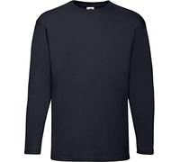 Fruit of the Loom 61-038-0 Long-Sleeved T-Shirt - Blue - X-Large