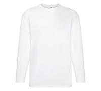 Fruit of the Loom 61-038-0 Long-Sleeved T-Shirt - White - Small