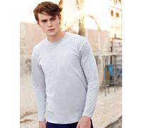 Fruit Of The Loom 61038 Valueweight Long Sleeve T-Shirt Royal - Size: S
