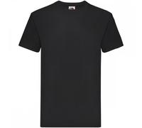 Fruit Of The Loom 61044 Super Premium T-Shirt Black - Size: XL Colour: XL