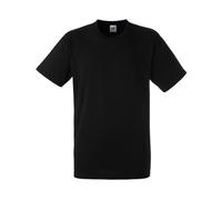 Fruit Of The Loom 61212 Heavy Cotton T-Shirt Black - Size: M Colour: B M