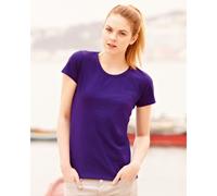 Fruit Of The Loom 61372 Lady-Fit Valueweight T-Shirt Orange - Size: 2X 2XL