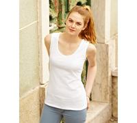 Fruit Of The Loom 61376 Lady-Fit Valueweight Vest White - Size: 2XL Co 2XL