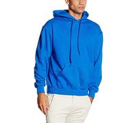 Fruit of the Loom 62-208-0 Men's Classic Hooded Sweatshirt, Blue (Royal Blue),Medium
