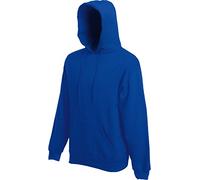 Fruit of the Loom 62-208-0 Men's Classic Hooded Sweatshirt, Blue (Royal Blue),Medium