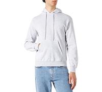 Fruit of the Loom 62-208-0 Men's Classic Hooded Sweatshirt, Charcoal Grey,Large