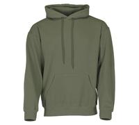 Fruit of the Loom Men's Pull-over Classic Hooded Sweat, Classic Olive, Large - B