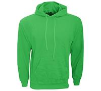 Fruit of the Loom 62-208-0, Men's Classic Hooded Sweatshirt, Kelly Green, Large
