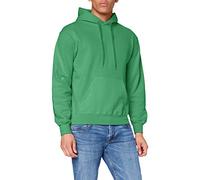 Fruit of the Loom 62-208-0 Men's Classic Hooded Sweatshirt, Kelly Green,Medium