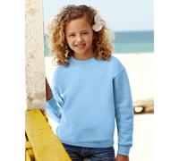 Fruit Of The Loom 62041 Children's Set in Sleeve Sweatshirt Sky B 5-6 Years