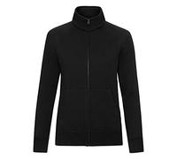 Fruit of the Loom 62116 Ladies Premium 70/30 Sweat Jacket - Black - 2XL