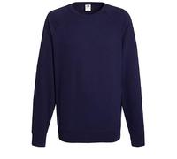 Fruit of the Loom 62138 Lightweight Raglan Sweatshirt - Deep Navy - 2XL