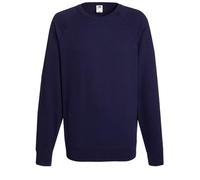 Fruit of the Loom 62138 Lightweight Raglan Sweatshirt - Deep Navy - M