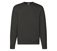 Fruit Of The Loom 62154 Premium Set-In Sweatshirt - Charcoal - L