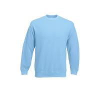 Fruit Of The Loom 62202 Set-In Sweatshirt Sky Blue - Size: S Colour: S S