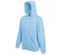 Fruit Of The Loom 62208 Hoodie Sky Blue - Size: XL Colour: Sky Blue, S XL