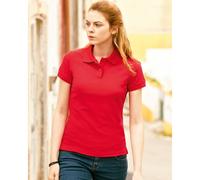 Fruit Of The Loom 63212 Lady-Fit 65/35 Polo Red - Size: L Colour: Red, L