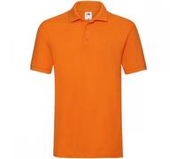 Fruit Of The Loom 63218 Premium Polo Orange - Size: 2XL Colour: Orange 2XL